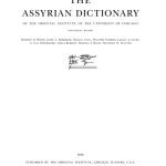 خرید و دانلود نسخه کامل کتاب The Assyrian dictionary of the Oriental Institute of the University of Chicago: 18 – T