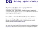 خرید و دانلود نسخه کامل کتاب The Central and Southern Loloish languages of Vietnam