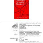 خرید و دانلود نسخه کامل کتاب The community networking handbook