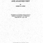 خرید و دانلود نسخه کامل کتاب The Crow Language. Grammatical Sketch and Analyzed Text