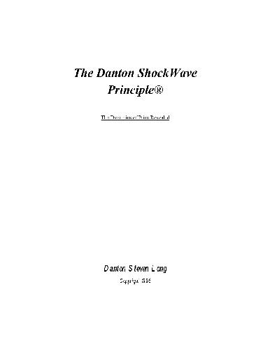خرید و دانلود نسخه کامل کتاب The Danton Shockwave Principle_68c8dd1b7fa14.jpeg خرید و دانلود نسخه کامل کتاب The Danton Shockwave Principle