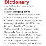 خرید و دانلود نسخه کامل کتاب The Development Dictionary: A Guide to Knowledge as Power, Second Edition