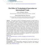 خرید و دانلود نسخه کامل کتاب The Effect of Technological Innovation on International Trade