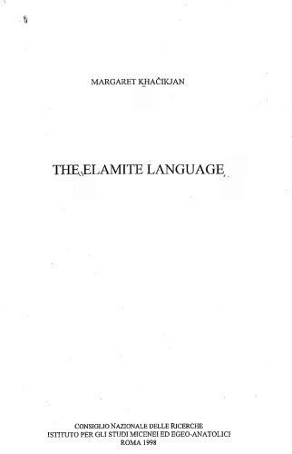 خرید و دانلود نسخه کامل کتاب The Elamite language (Documenta Asiana)_68ba34a2d53e7.jpeg خرید و دانلود نسخه کامل کتاب The Elamite language (Documenta Asiana)