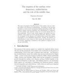خرید و دانلود نسخه کامل کتاب The empirics of the median voter: democracy, redistribution and the role of the middle class