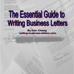 خرید و دانلود نسخه کامل کتاب The Essential Guide to Writing Business Letters