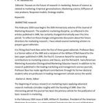 خرید و دانلود نسخه کامل کتاب The future of research in marketing: marketing science