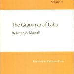 خرید و دانلود نسخه کامل کتاب The Grammar of Lahu
