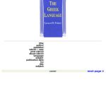 خرید و دانلود نسخه کامل کتاب The Greek Language