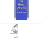 خرید و دانلود نسخه کامل کتاب The Greek Language