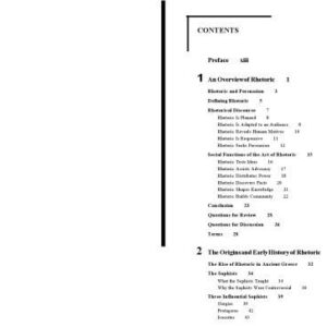 خرید و دانلود نسخه کامل کتاب The History and Theory of Rhetoric