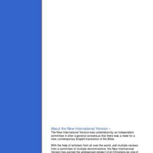 خرید و دانلود نسخه کامل کتاب The Holy Bible – New International Version (NIV)