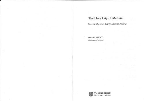 خرید و دانلود نسخه کامل کتاب The Holy City of Medina: Sacred Space in Early Islamic Arabia_68cf2a04a9689.jpeg خرید و دانلود نسخه کامل کتاب The Holy City of Medina: Sacred Space in Early Islamic Arabia