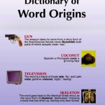 خرید و دانلود نسخه کامل کتاب The Hutchinson Dictionary of Word Origins