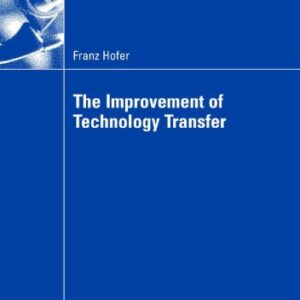 خرید و دانلود نسخه کامل کتاب The Improvemet of Technology Transfer