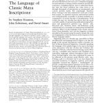 خرید و دانلود نسخه کامل کتاب The Language of Classic Maya Inscriptions1