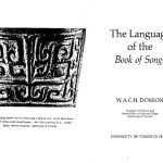 خرید و دانلود نسخه کامل کتاب The Language of the Book of Songs