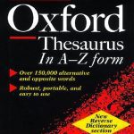 خرید و دانلود نسخه کامل کتاب The Little Oxford Thesaurus in A-Z form