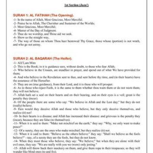 خرید و دانلود نسخه کامل کتاب The Meaning of the Holy Qur’an