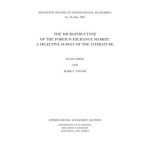 خرید و دانلود نسخه کامل کتاب The microstructure of the foreign-exchange market: a selective survey of the literature