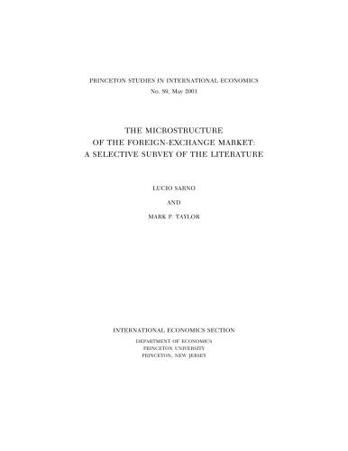 خرید و دانلود نسخه کامل کتاب The microstructure of the foreign-exchange market: a selective survey of the literature_68c8dbb4018a8.jpeg خرید و دانلود نسخه کامل کتاب The microstructure of the foreign-exchange market: a selective survey of the literature