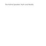 خرید و دانلود نسخه کامل کتاب The Native Speaker: Myth and Reality (Bilingual Education and Bilingualism , 38)