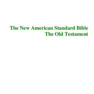 خرید و دانلود نسخه کامل کتاب The New American Standard Bible (NASB)