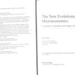 خرید و دانلود نسخه کامل کتاب The New Evolutionary Microeconomics: Complexity, Competence and Adaptive Behaviour (New Horizons in Institutional and Evolutionary Economics)