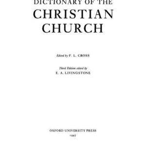 خرید و دانلود نسخه کامل کتاب The Oxford dictionary of the Christian Church