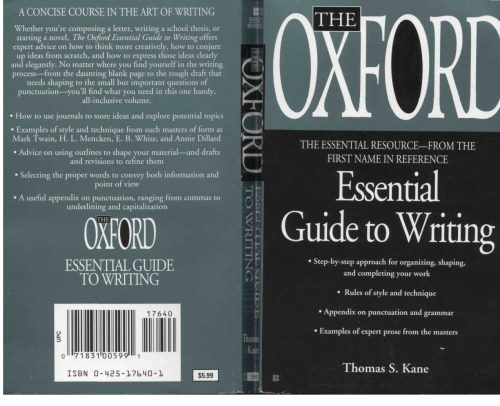 خرید و دانلود نسخه کامل کتاب The Oxford essential guide to writing_68c2eaea6d539.jpeg خرید و دانلود نسخه کامل کتاب The Oxford essential guide to writing