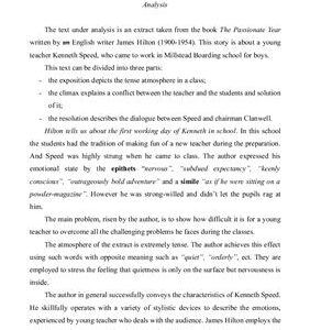 خرید و دانلود نسخه کامل کتاب The passionate year by James Hilton Analysis
