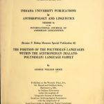 خرید و دانلود نسخه کامل کتاب The Position of the Polynesian Languages within the Austronesian (Malayo-Polynesian) language family