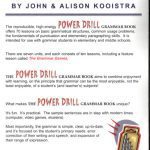 خرید و دانلود نسخه کامل کتاب The power drill grammar book
