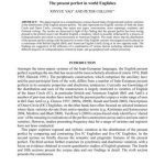 خرید و دانلود نسخه کامل کتاب The present perfect in world Englishes