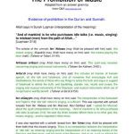 خرید و دانلود نسخه کامل کتاب The Prohibition of Music: Adapted from an Answer given by Islam Q&A