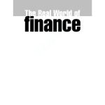 خرید و دانلود نسخه کامل کتاب The Real World of Finance: 12 Lessons for the 21st Century