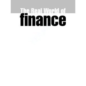 خرید و دانلود نسخه کامل کتاب The Real World of Finance: 12 Lessons for the 21st Century