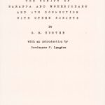 خرید و دانلود نسخه کامل کتاب The script of Harappa and Mohenjodaro and its connection with other scripts