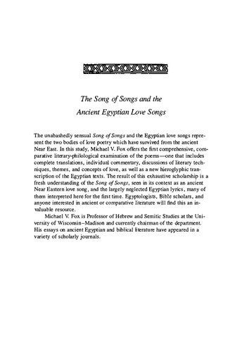 خرید و دانلود نسخه کامل کتاب The Song of Songs and the Ancient Egyptian Love Songs_68cd540b1b31b.jpeg خرید و دانلود نسخه کامل کتاب The Song of Songs and the Ancient Egyptian Love Songs
