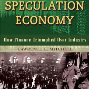 خرید و دانلود نسخه کامل کتاب The Speculation Economy