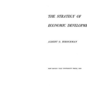 خرید و دانلود نسخه کامل کتاب The Strategy of Economic Development