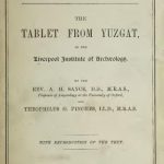 خرید و دانلود نسخه کامل کتاب The tablet from Yuzgat