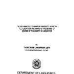 خرید و دانلود نسخه کامل کتاب The Tangkhul grammar of Shangshak village