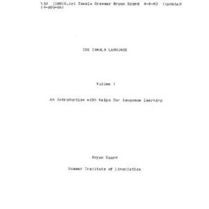 خرید و دانلود نسخه کامل کتاب The Tawala language. Volume 1. An introduction with helps for language learning