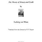 خرید و دانلود نسخه کامل کتاب The Theory of Money and Credit