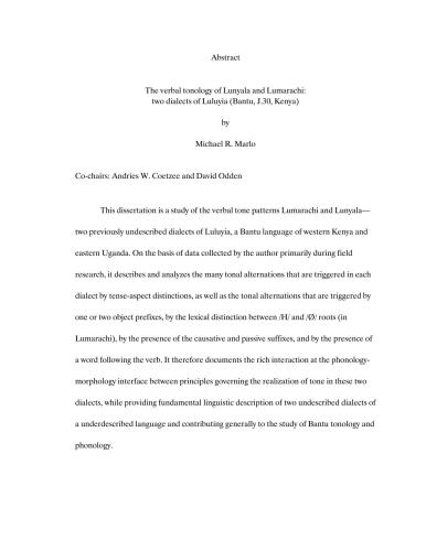خرید و دانلود نسخه کامل کتاب The Verbal Tonology of Lunyala and Lumarachi_68b90b42d596e.jpeg خرید و دانلود نسخه کامل کتاب The Verbal Tonology of Lunyala and Lumarachi