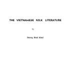 خرید و دانلود نسخه کامل کتاب The Vietnamese Folk Literature