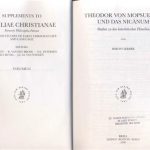 خرید و دانلود نسخه کامل کتاب Theodor Von Mopsuestia Und das Nicanum: Studien Zu Den Katechetischen Homilien