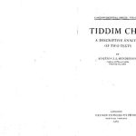 خرید و دانلود نسخه کامل کتاب Tiddim Chin: A descriptive analysis of two texts