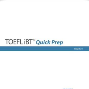 خرید و دانلود نسخه کامل کتاب TOEFL iBT Quick Prep – Volume 1